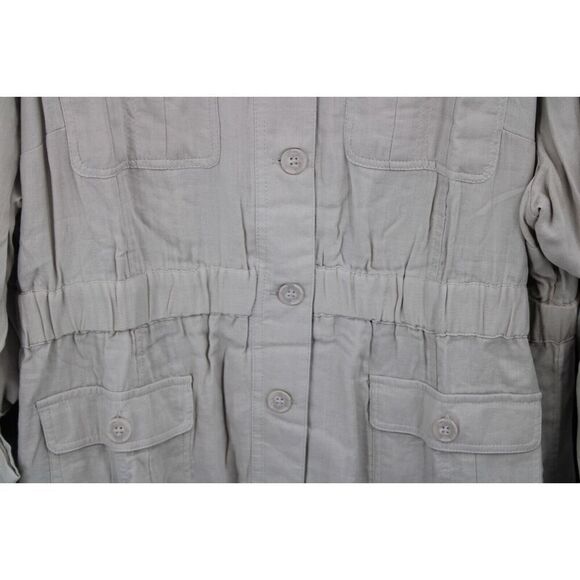 TORRID SIZE 3 ANORAK CEATEAU GRAY NWT - Picture 3 of 11